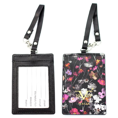 Travellty Runway Vegan Leather Luggage Tags Set