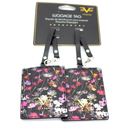 Travellty Runway Vegan Leather Luggage Tags Set