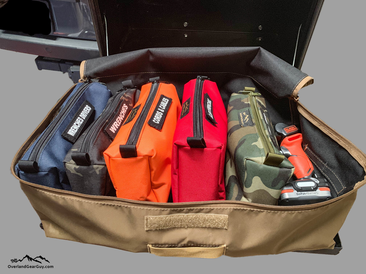 Overland Gear Guy EXPEDITION BOX-LARGE Divider Storage Bags