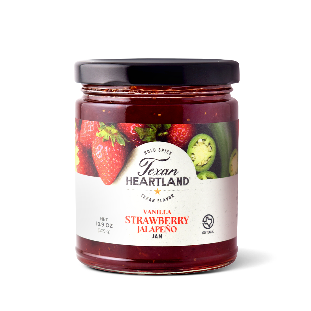 Vanilla Strawberry Jalapeno Jam