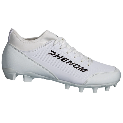 Velocity 3.0: Youth Football Cleats - White