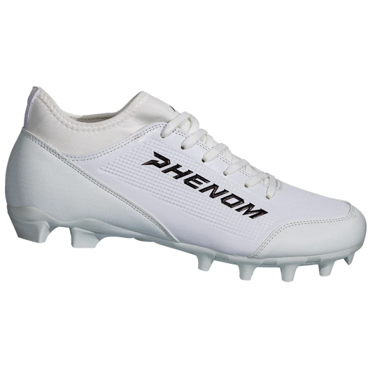 Velocity 3.0: Youth Football Cleats - White