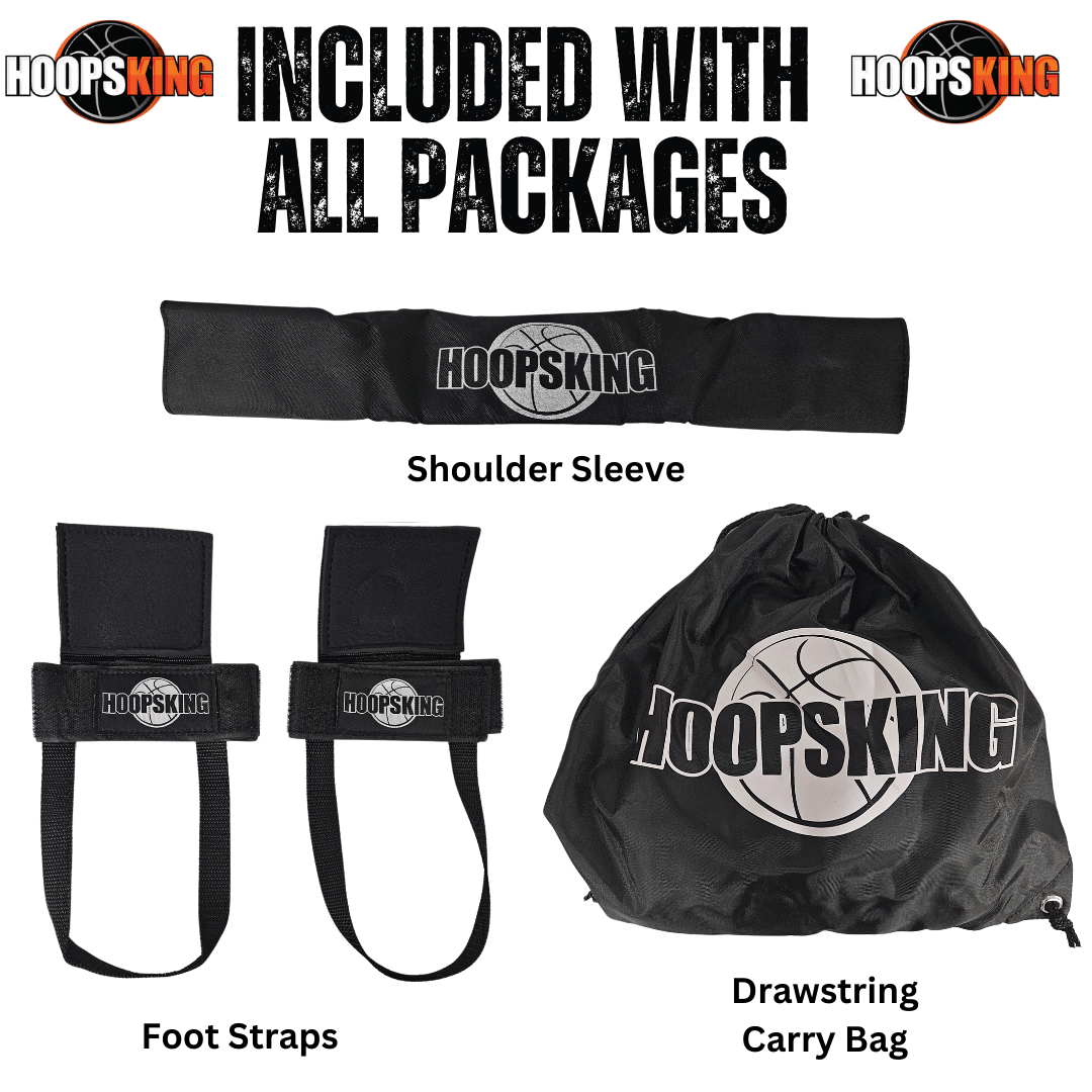HoopsKing Vertical Blitz Resistance Bands | For All Ages | Shoulders to Heels