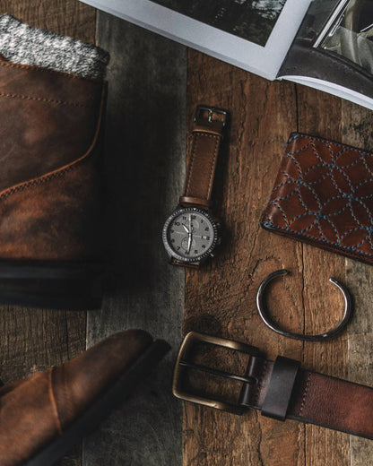 Vincero The Altitude - Gunmetal/Walnut