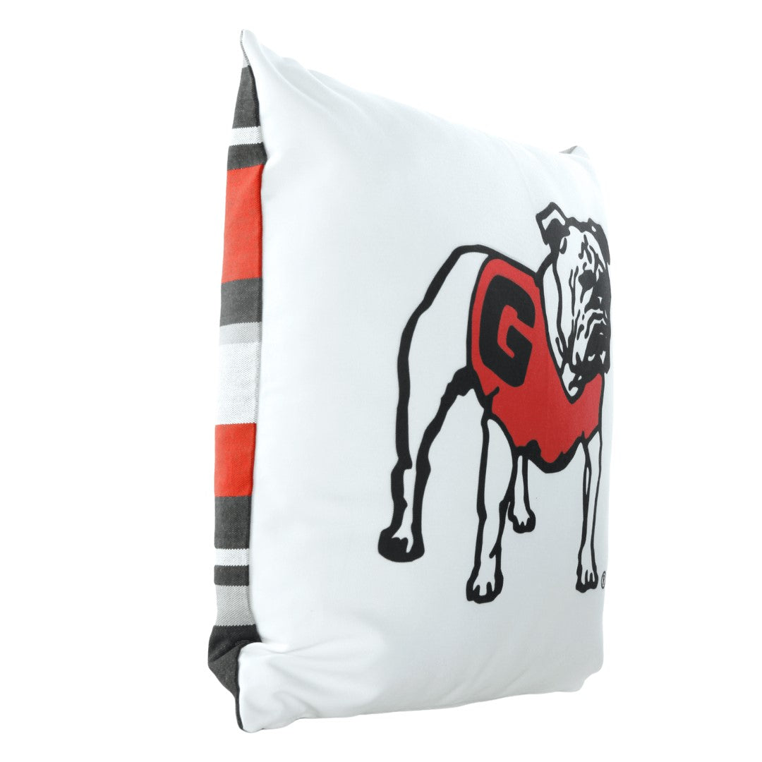 Campus Hammocks UGA Standing Bulldog Pillow Cover