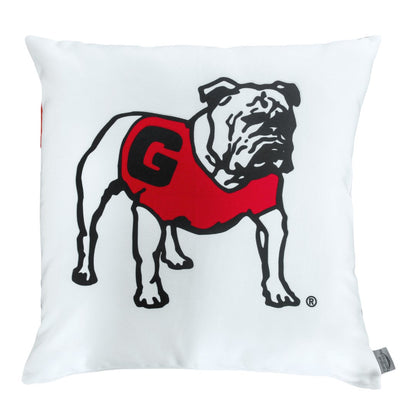 Campus Hammocks UGA Standing Bulldog Pillow Cover