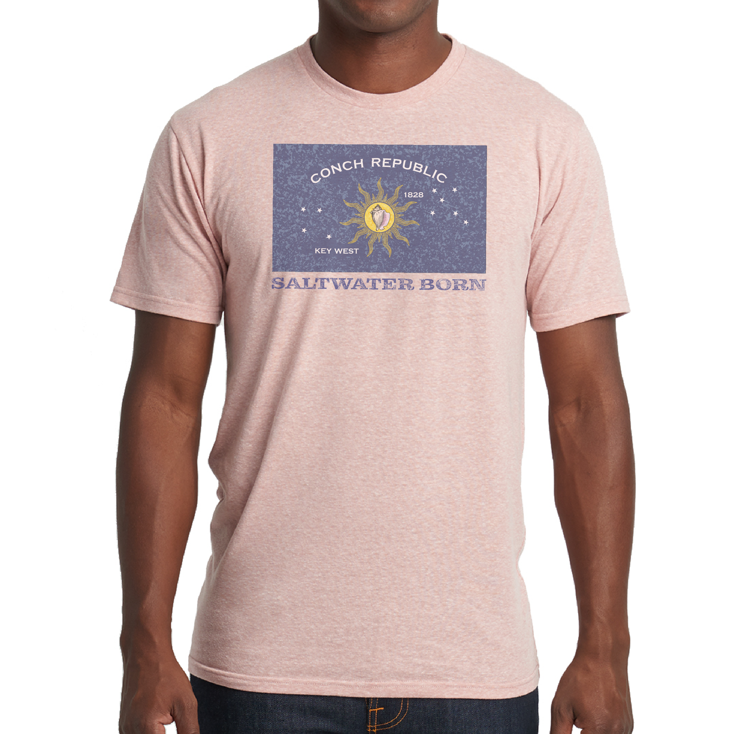 Saltwater Born Conch Republic Soft Tee
