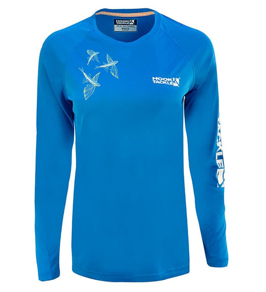 Hook & Tackle Women's Flying Fish L/S UV Fishing Shirt