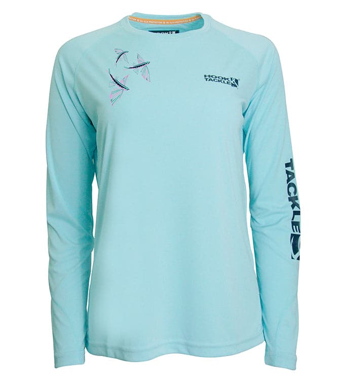 Hook & Tackle Women's Flying Fish L/S UV Fishing Shirt