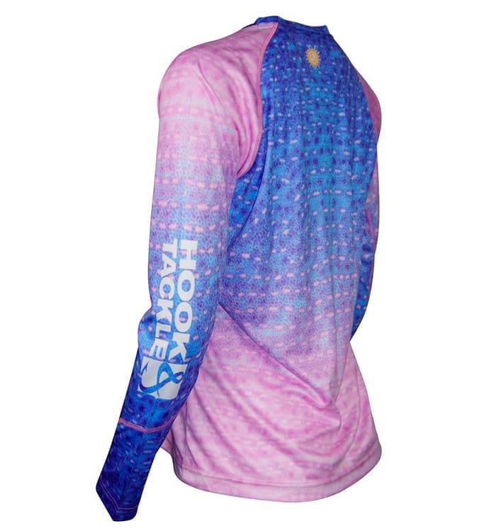 Hook & Tackle Women's Whale Shark Camo UV Fishing Shirt