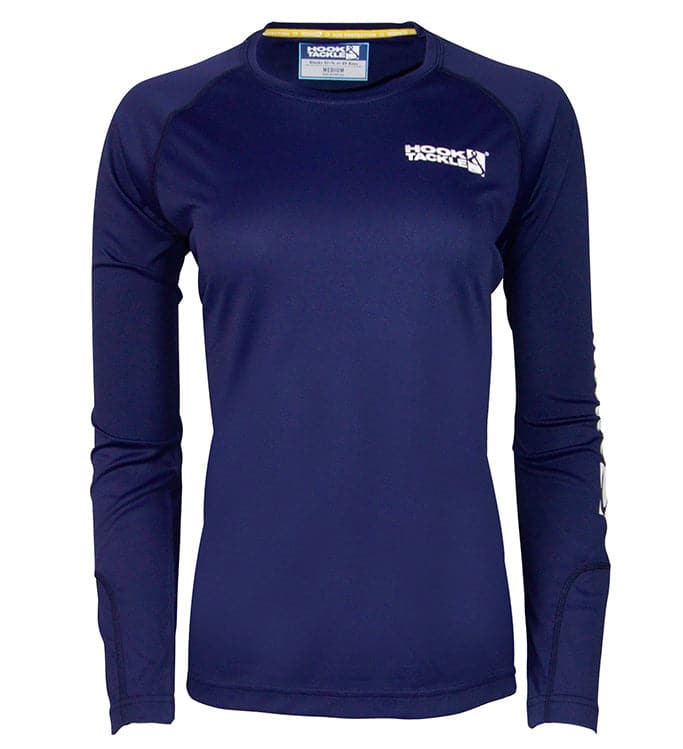 Hook & Tackle Women's Nautical L/S UV Fishing Shirt