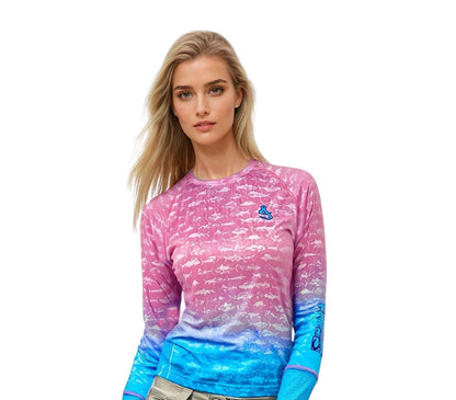 Hook & Tackle Women's Gamefish L/S UV Fishing Shirt