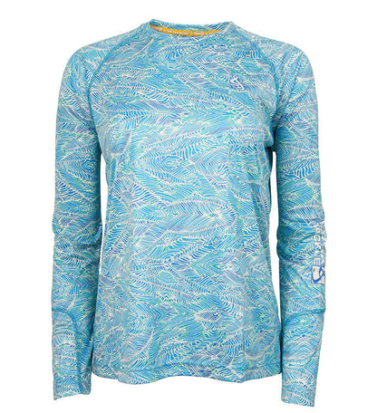 Hook & Tackle Women's Swells L/S UV Fishing Shirt