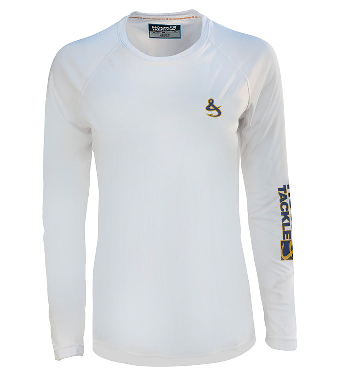 Hook & Tackle Women's Swaying Palms L/S UV Fishing Shirt