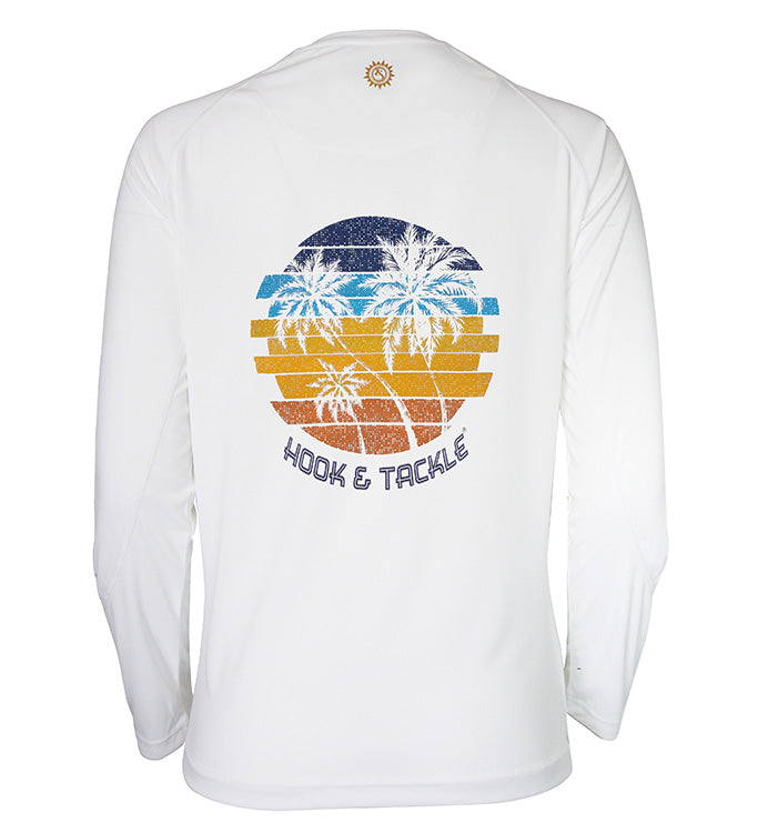 Hook & Tackle Women's Swaying Palms L/S UV Fishing Shirt