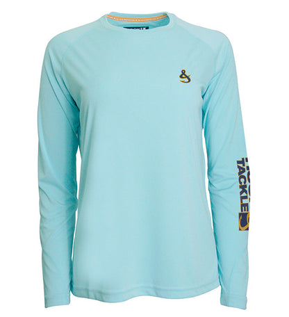 Hook & Tackle Women's Swaying Palms L/S UV Fishing Shirt