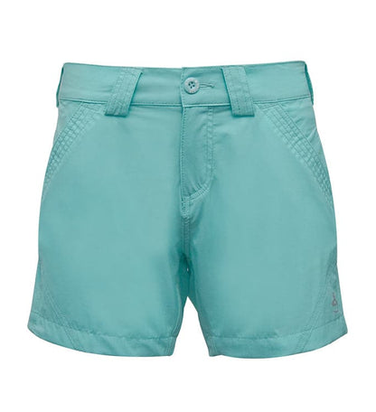 Hook & Tackle Women's Coastland 4-Way Stretch Short - Turquesa