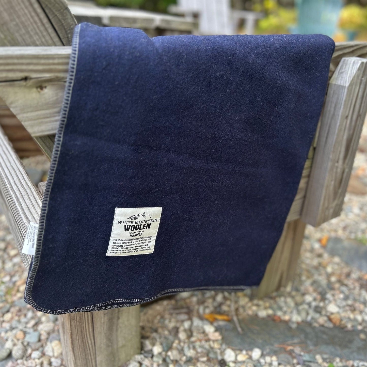 Minus33 - Lodge Twin Blanket White Mountain Woolen