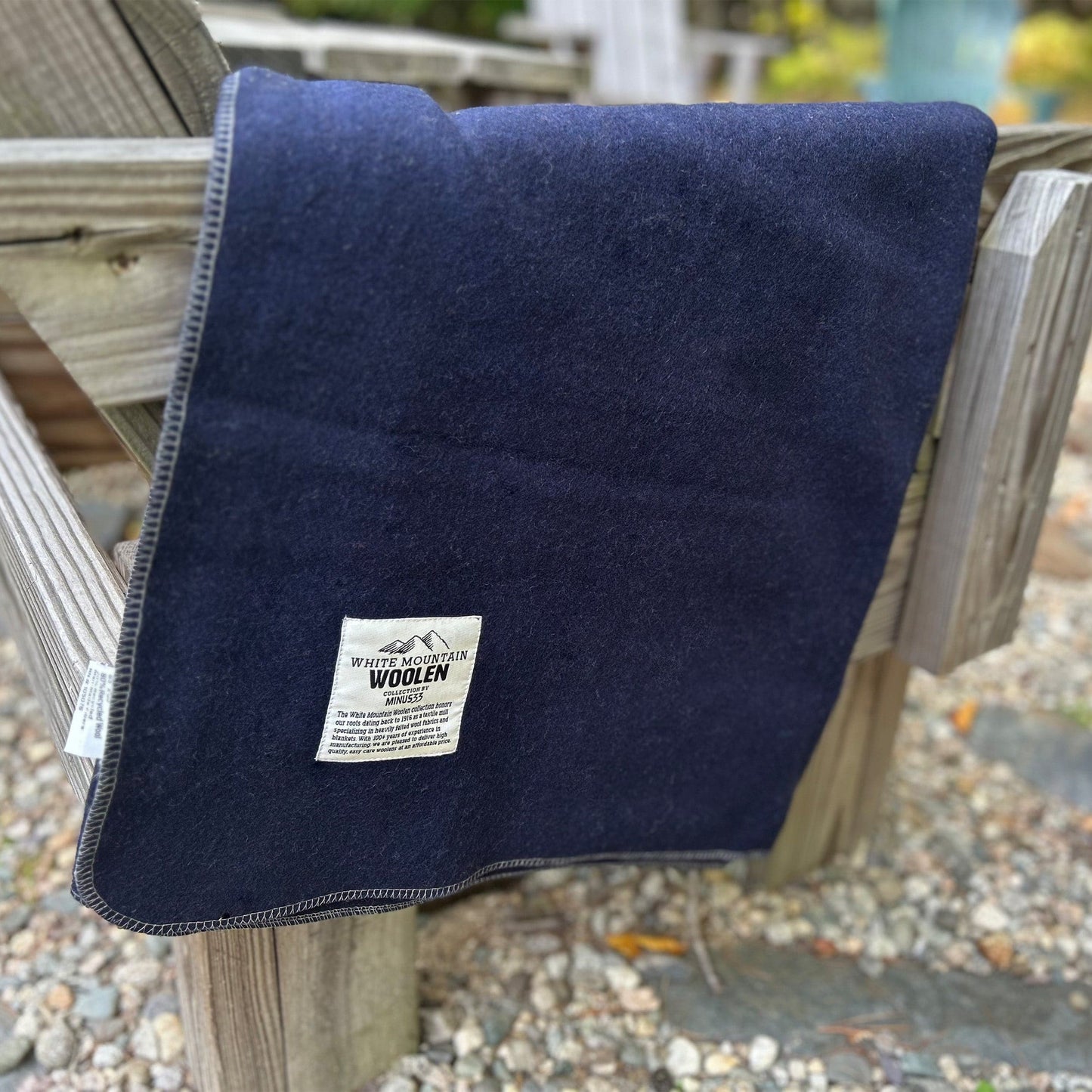 Minus33 - Lodge Twin Blanket White Mountain Woolen