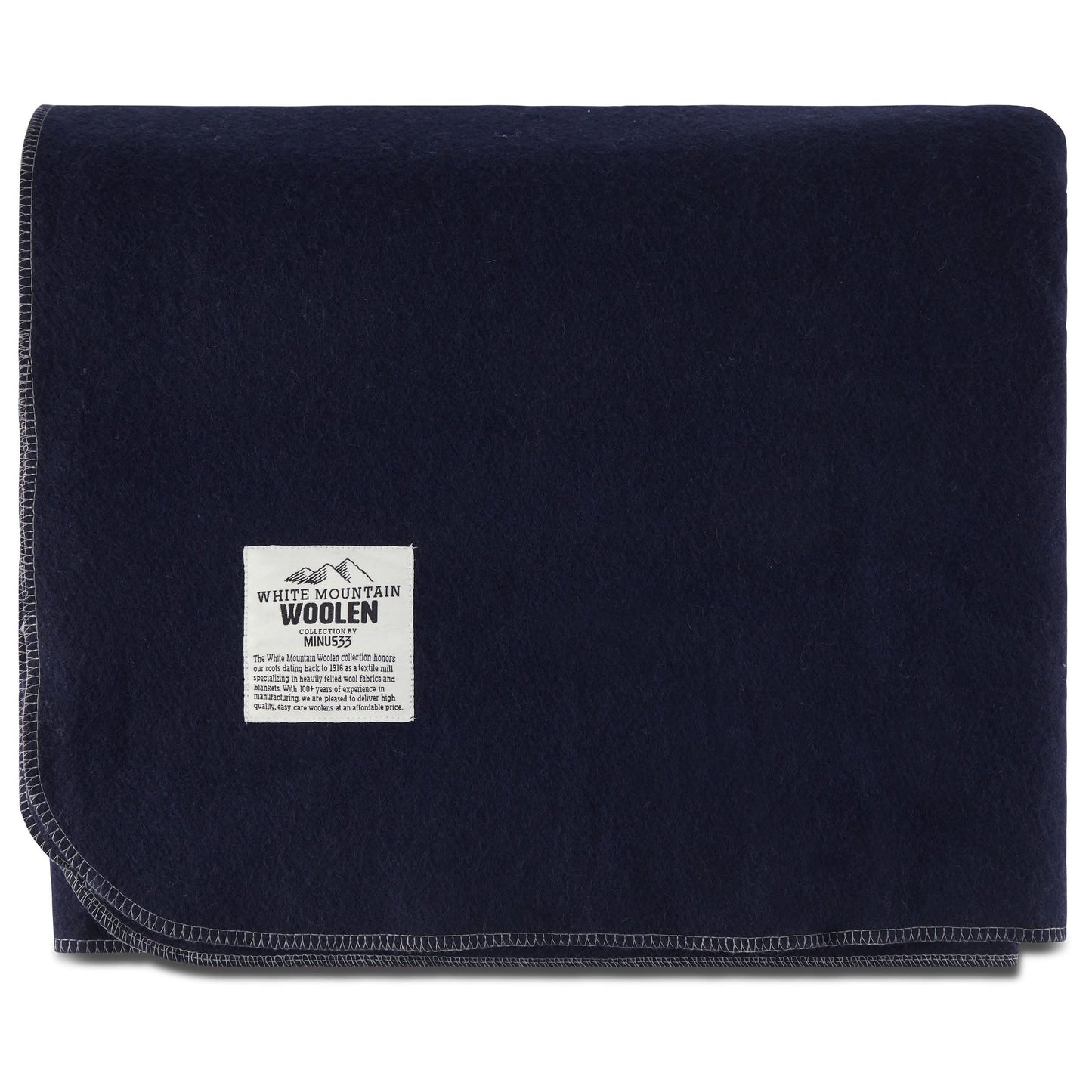 Minus33 - Lodge Twin Blanket White Mountain Woolen