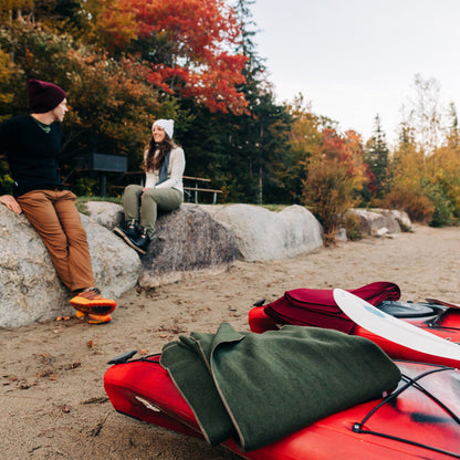 Minus33 - Lodge Twin Blanket White Mountain Woolen