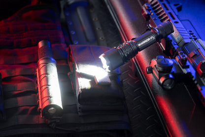 Powertac Warrior GEN4-FL- (Wide beam)-4200 Lumen Tactical Flashlight Type-C