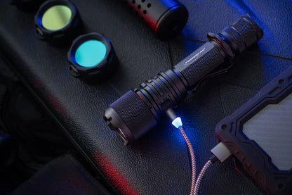 Powertac Warrior GEN4-FL- (Wide beam)-4200 Lumen Tactical Flashlight Type-C