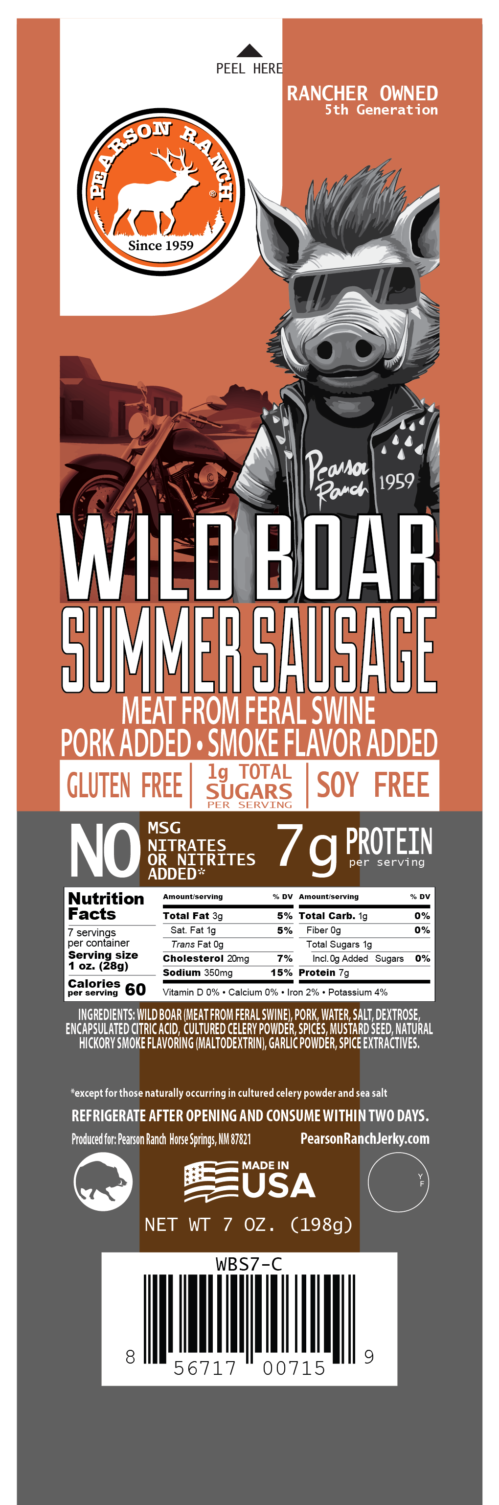 Pearson Ranch - Summer Sausage Gift Box - Large