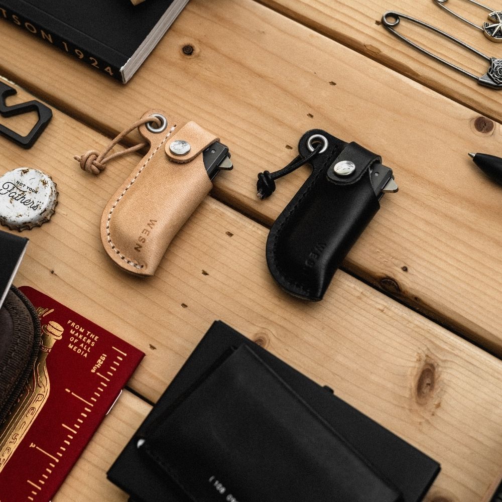 WESN Microblade Leather Sheath