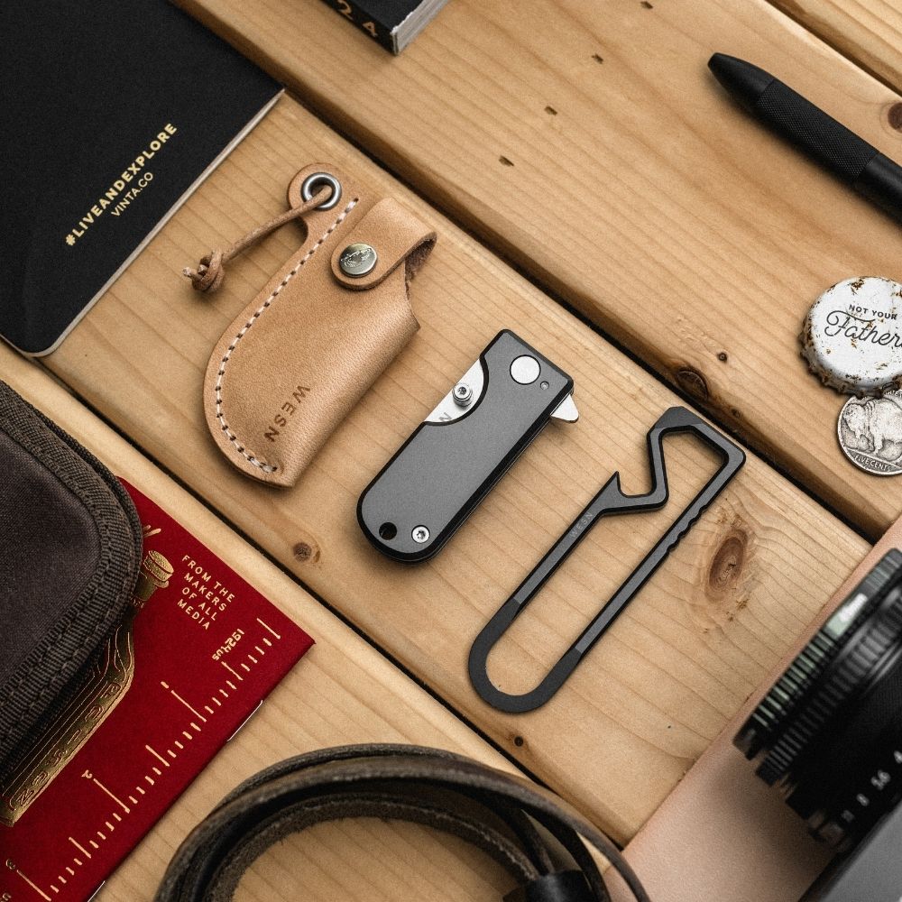 WESN Microblade Leather Sheath