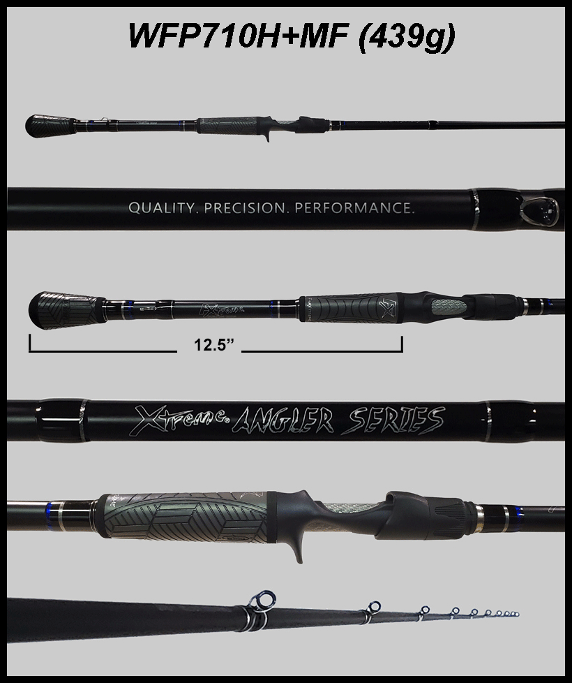 FX Custom Rods XAS 7'10" Hvy-Plus Mod-Fast **Flipping** Casting Rod