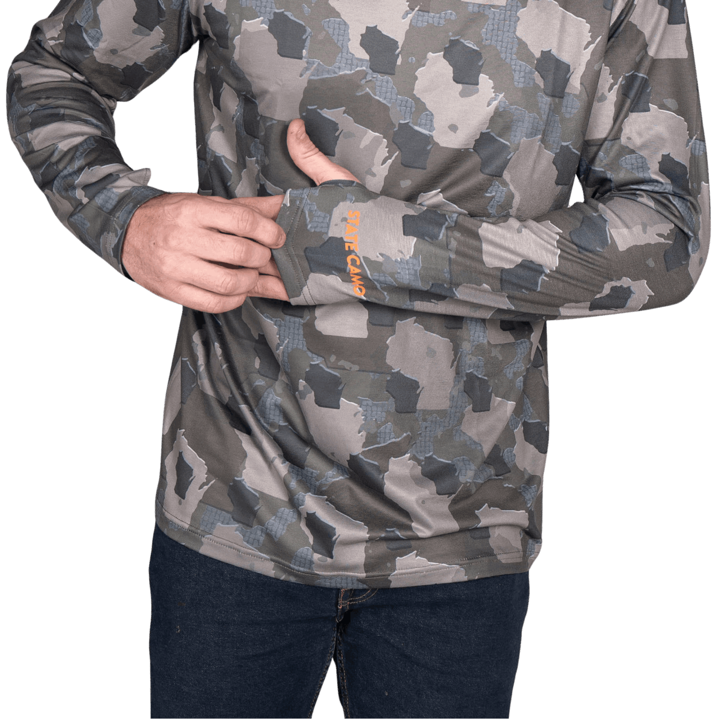 Everyday Outdoors Wisconsin Camo - Long Sleeve Shirt
