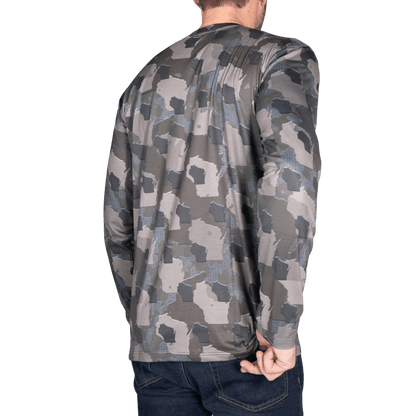 Everyday Outdoors Wisconsin Camo - Long Sleeve Shirt