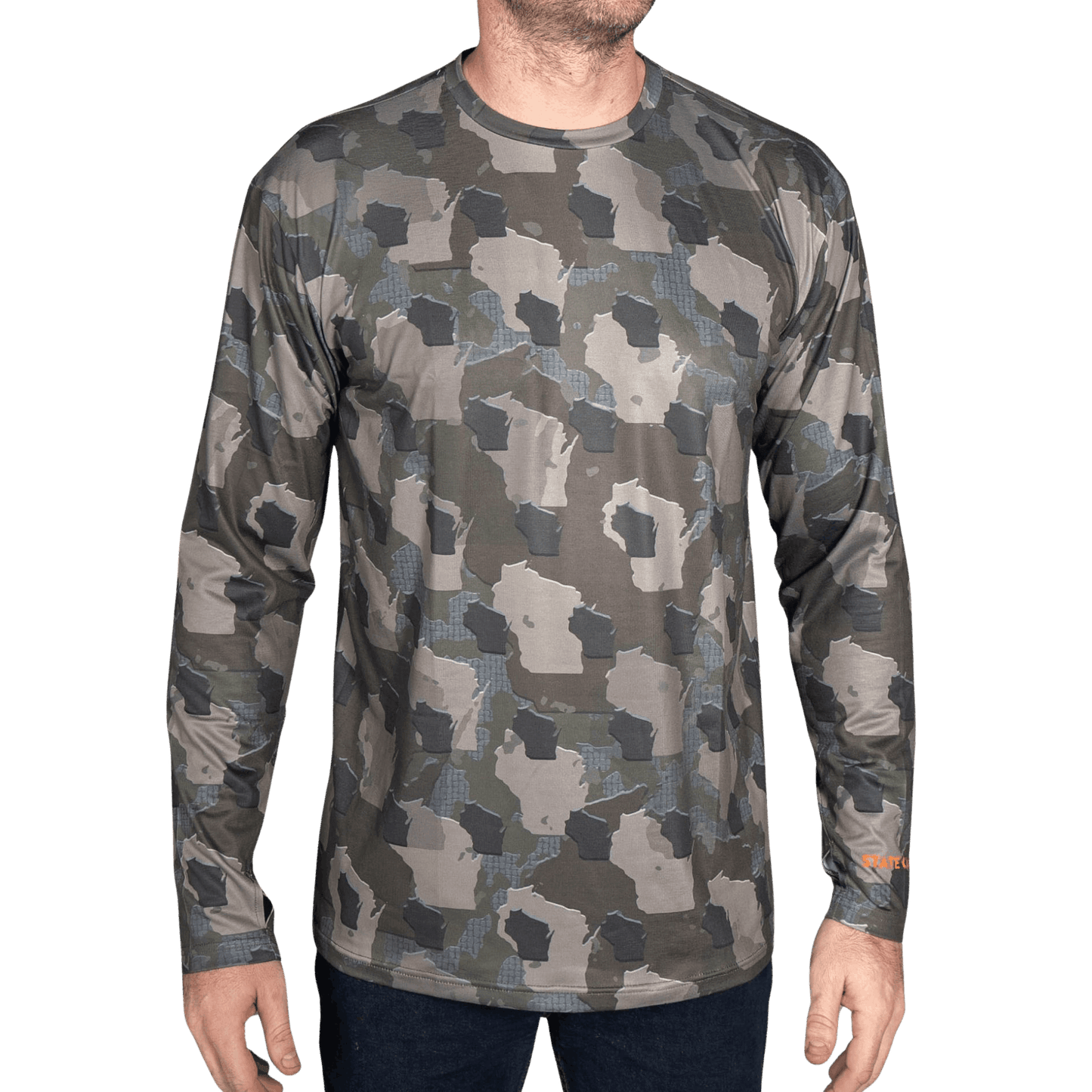 Everyday Outdoors Wisconsin Camo - Long Sleeve Shirt