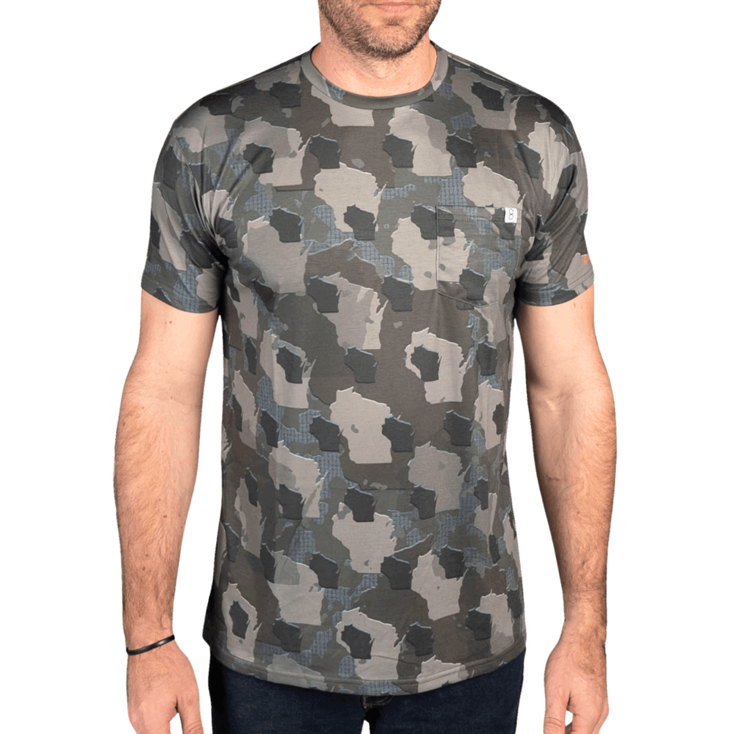 Everyday Outdoors Wisconsin Camo - Short Sleeve Shirt