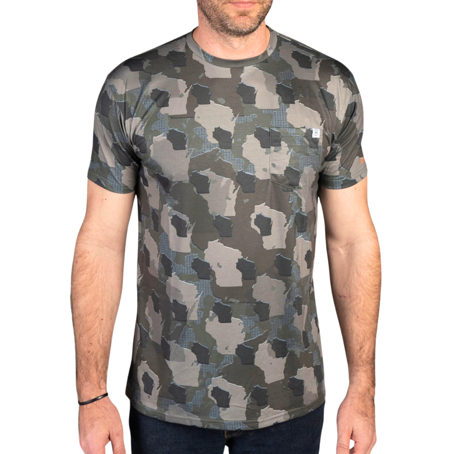 Everyday Outdoors Wisconsin Camo - Short Sleeve Shirt