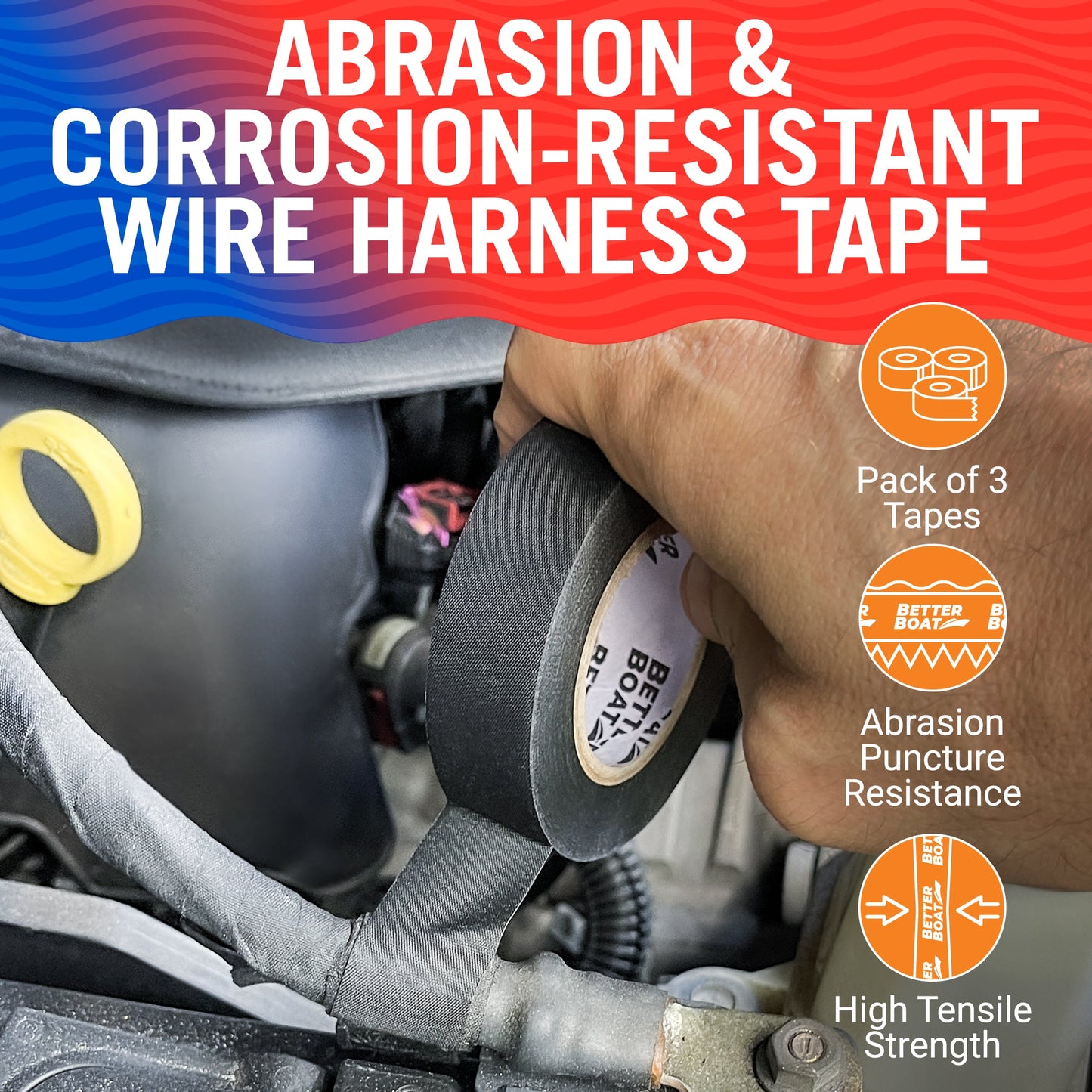 Better Boat - Wire Harness Tape