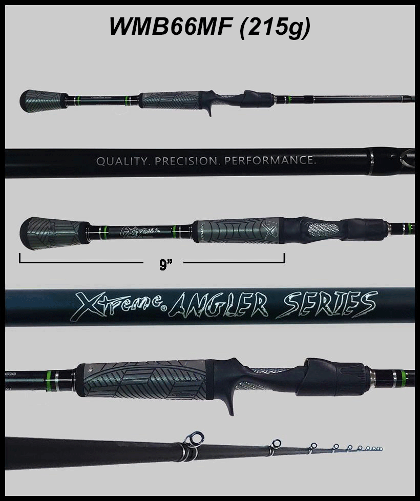 FX Custom Rods XAS 6'6" Medium Fast Casting Rod