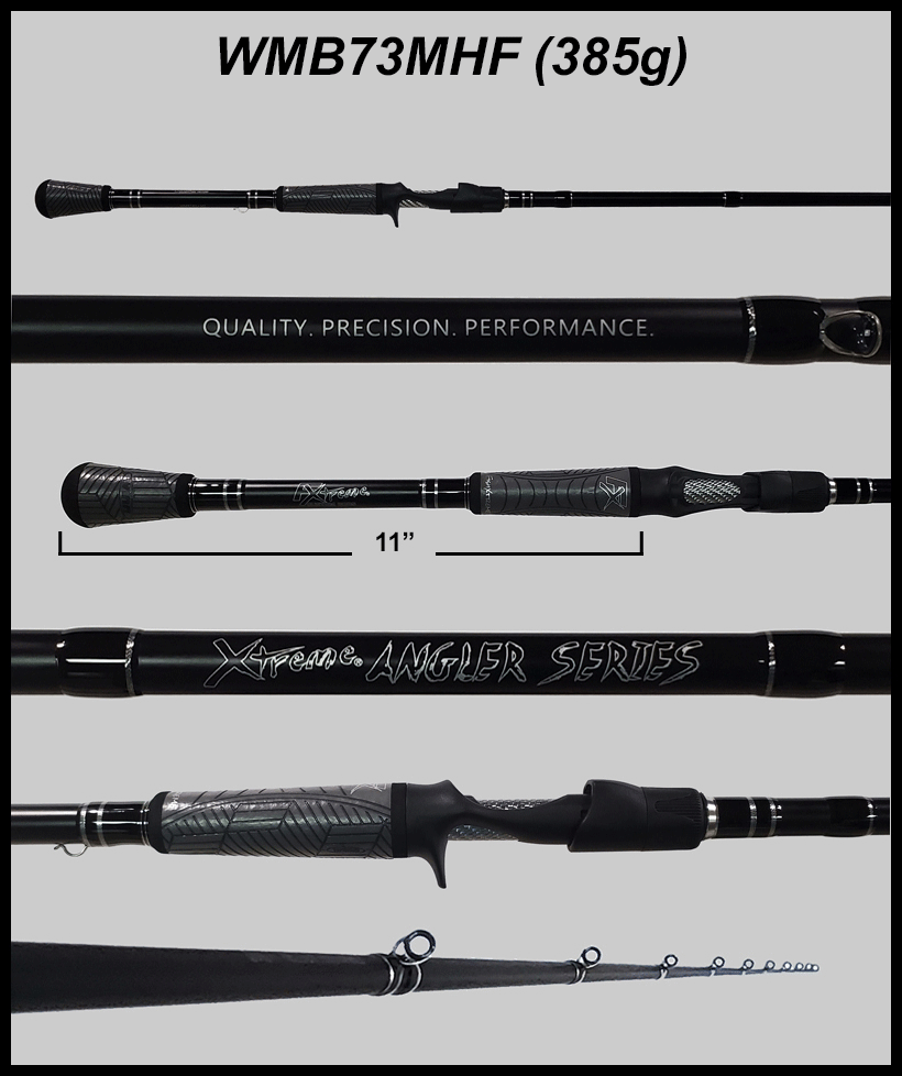 FX Custom Rods 7'3" Medium Heavy Fast Casting Rod