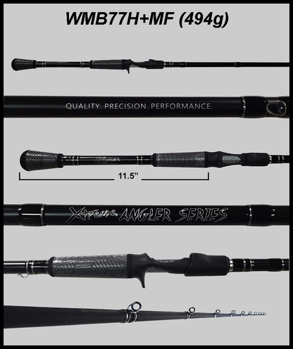 FX Custom Rods 7'7" Heavy Plus Mod- Fast Casting Rod