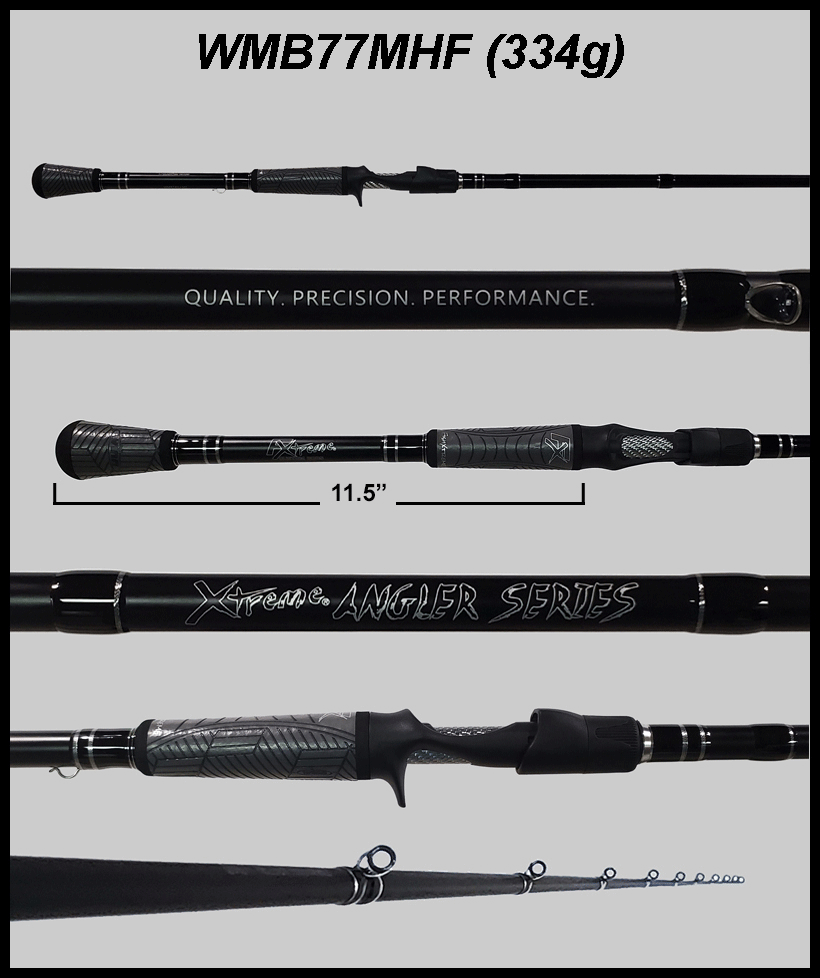 FX Custom Rods XAS 7'7" Med-Heavy Fast Casting Rod