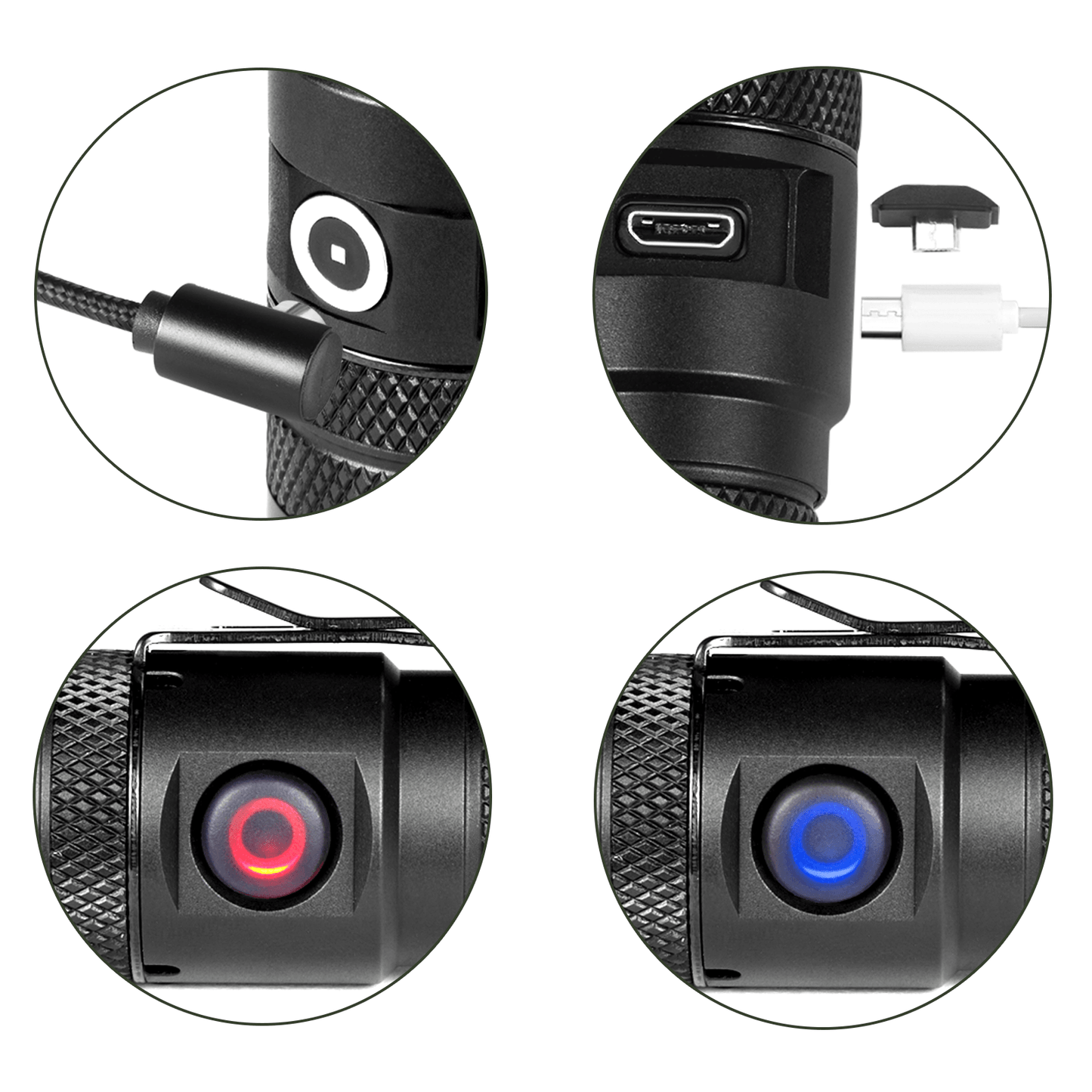 Powertac - WOFT 1,200 Lumen Tactical EDC Flashlight