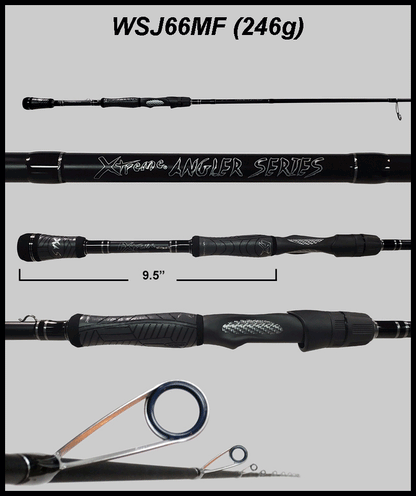 FX Custom Rods 6'6" Medium Fast Spinning Rod