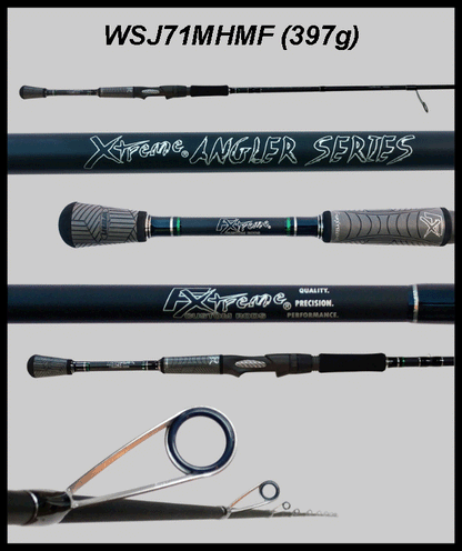 FX Custom Rods Inshore XAS 7'1" Medium-Heavy Mod-Fast Spinning Rod