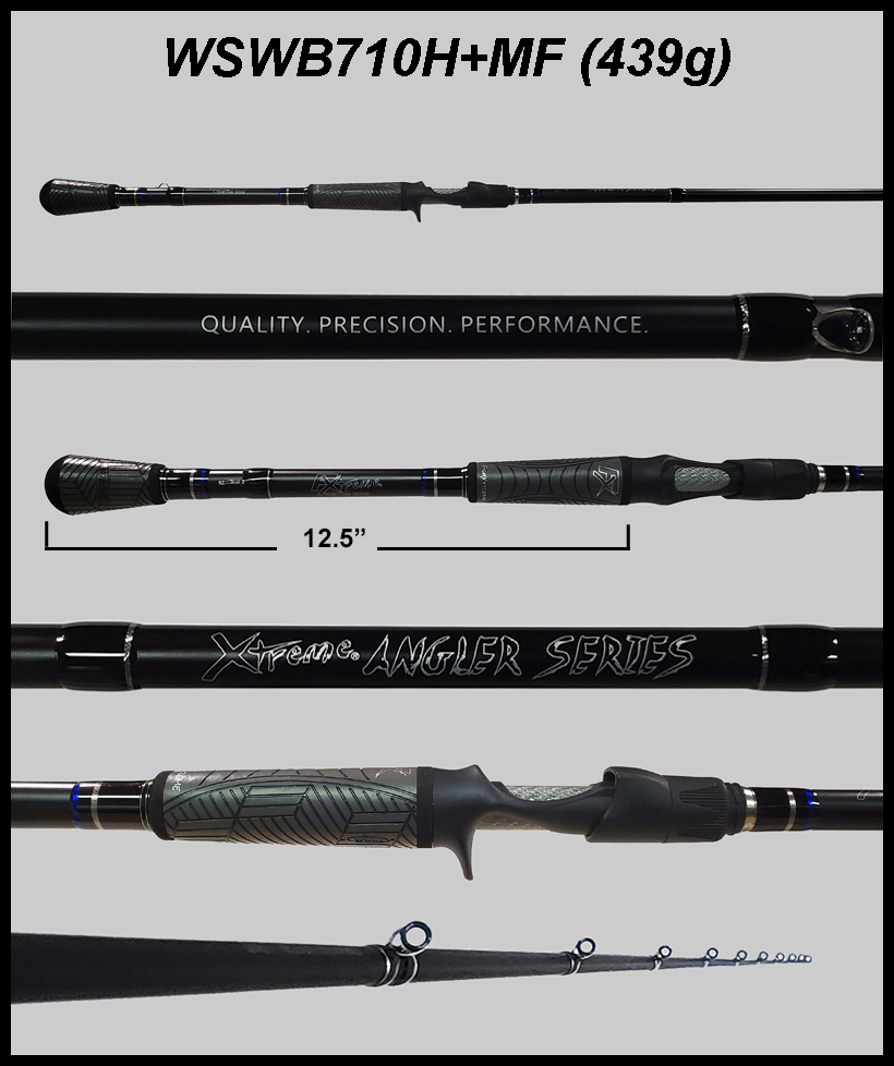 FX Custom Rods XAS 7'10" Heavy-Plus Mod-Fast Casting Rod