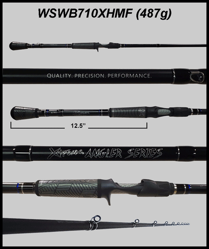 FX Custom Rods XAS 7'10" Xtra-Heavy Mod-Fast Casting Rod