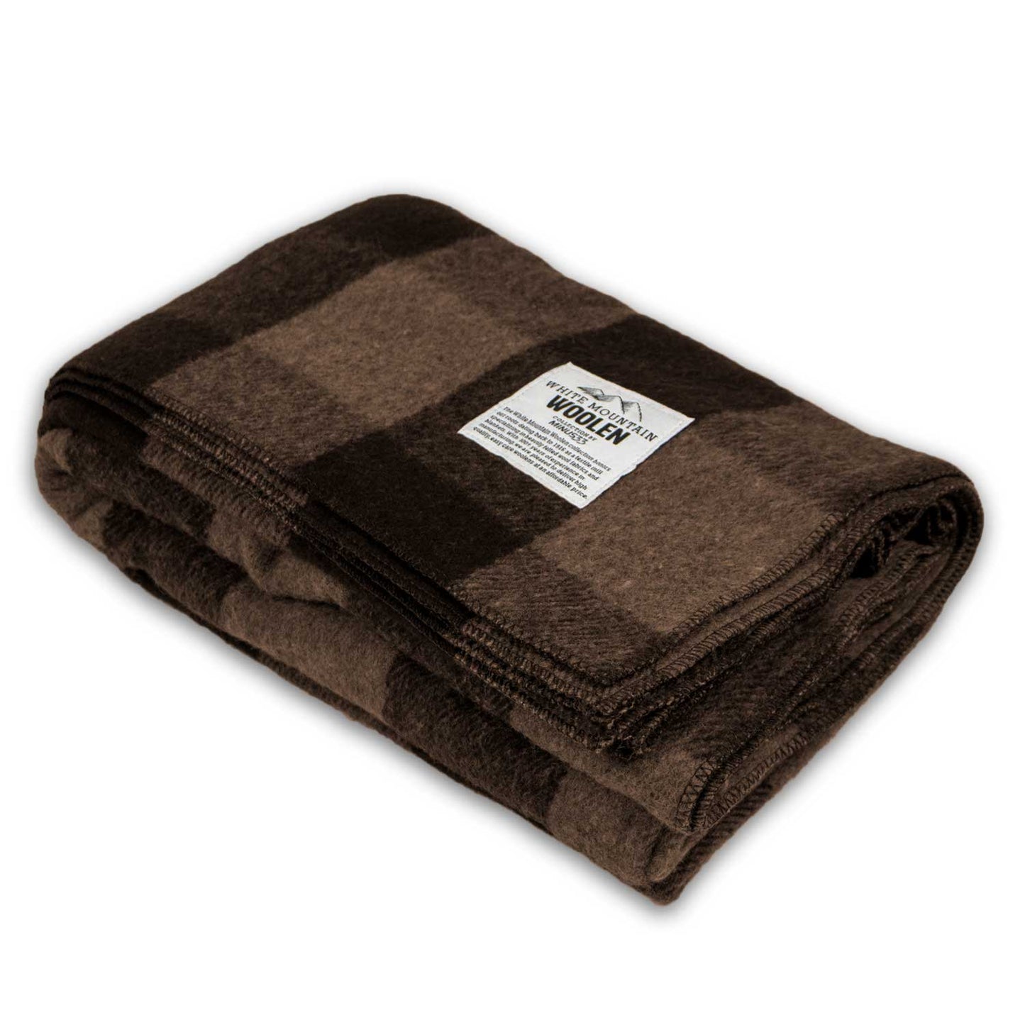 Minus33 - Lodge Twin Blanket White Mountain Woolen