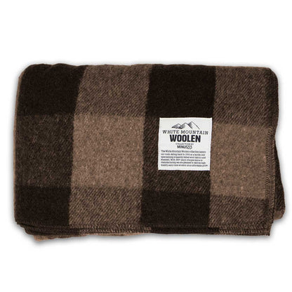 Minus33 - Camp Throw Blanket White Mountain Woolen