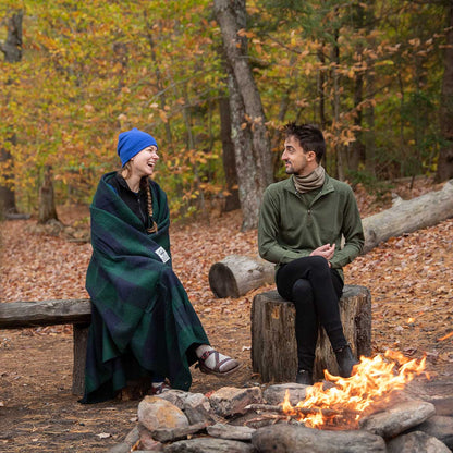 Minus33 - Lodge Twin Blanket White Mountain Woolen