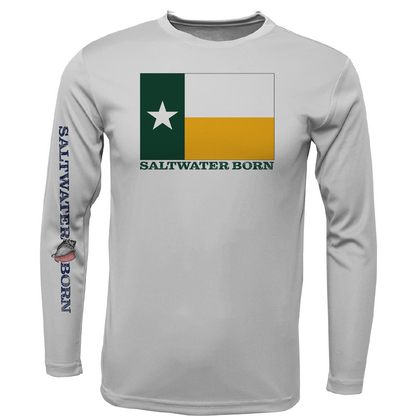 Saltwater Born Baylor Edition Long Sleeve UPF 50+ Dry-Fit Shirt